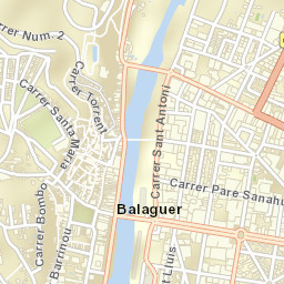 Balaguer Street Map