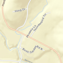 Hasbrouck New York Street Map