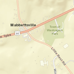 Mabbettsville New York Street Map