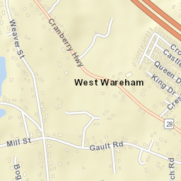West Wareham Street Map
