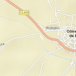 Olmedillo de Roa Street Map