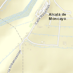 Alcalá de Moncayo Street Map
