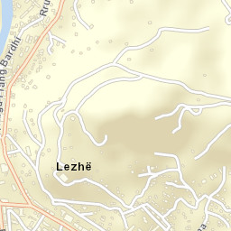 Lezhë Street Map