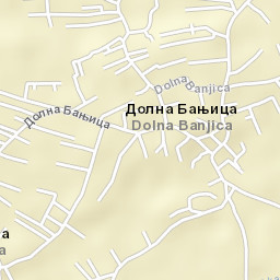 Dolna Banjica Street Map