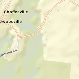 Atwoodville Connecticut Street Map