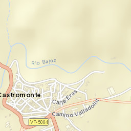 Castromonte Street Map