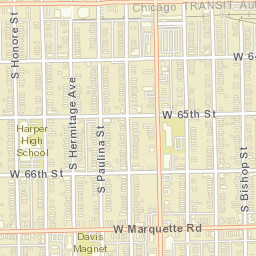 6700-6710 S Ashland Ave, Chicago, IL 60636 Street Map
