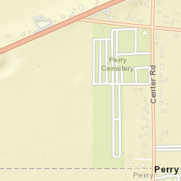 North Perry Ohio Street Map