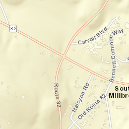 South Millbrook New York Street Map