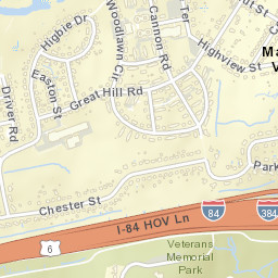 Mayberry Village Connecticut Street Map