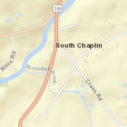 South Chaplin Connecticut Street Map