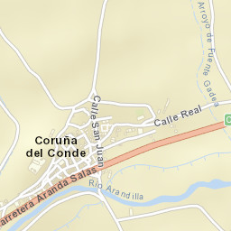 Coruña del Conde Street Map
