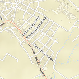 Alagón Street Map