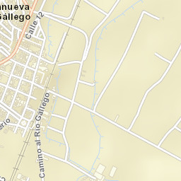 Villanueva de Gállego Street Map