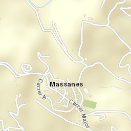 Massanes Street Map