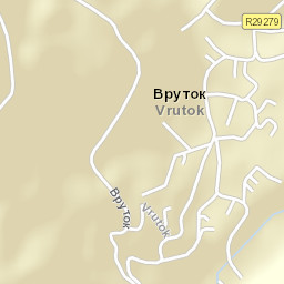 Vrutok Street Map