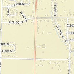 691-715 East 2100 North, North Logan, UT Street Map