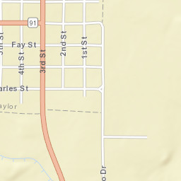 3rd Street, Taylor, NE 68879, USA Street Map