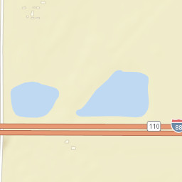 Chicago–Kansas City Expressway, Sterling, IL Street Map