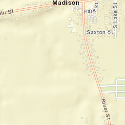 Madison Ohio Street Map