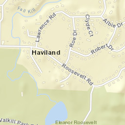 Haviland New York Street Map