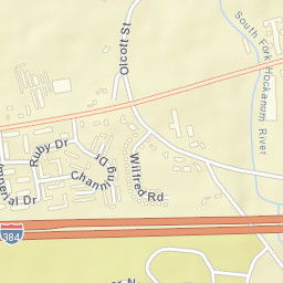 Oxford Village Connecticut Street Map