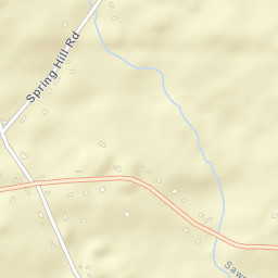 Mansfield City Connecticut Street Map