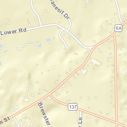 Brewster Street Map