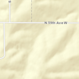 11656-11850 N 59th Avenue West, Mingo Street Map