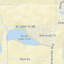 1891 Goose Lake Circle North Liberty Street Map