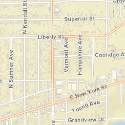 1219 E New York St, Aurora, IL 60505 Street Map