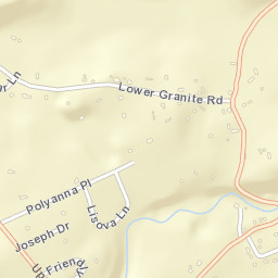 Granite New York Street Map