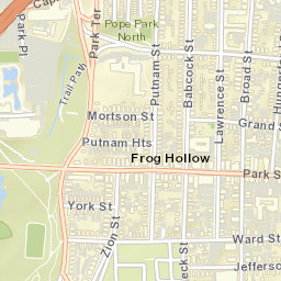 Parkville Connecticut Street Map