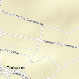 Trabazos Street Map