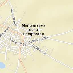 Manganeses de la Lampreana Street Map