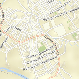 Navarcles Street Map