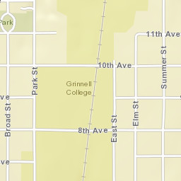 1101-1199 Broad Street Grinnell IA 50112 Street Map