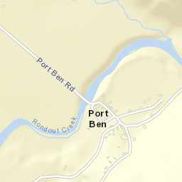 Port Ben New York Street Map