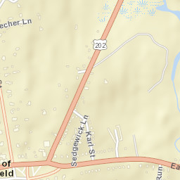 Litchfield Connecticut Street Map