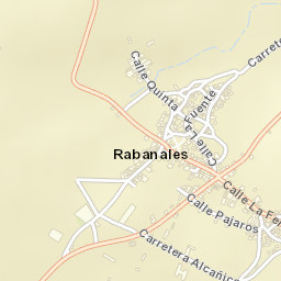 Rabanales Street Map