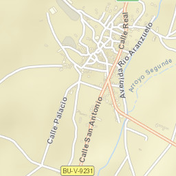 Hontoria de Valdearados Street Map