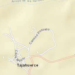 Tajahuerce Street Map