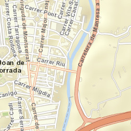 Sant Joan de Vilatorrada Street Map