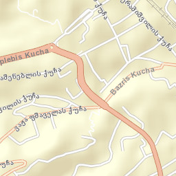 Gurjaani Street Map
