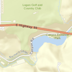 1647-1799 Canyon Road Logan UT Street Map