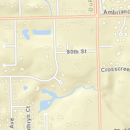 7951-7999 Drew Avenue, Illinois and Michigan Canal Street Map