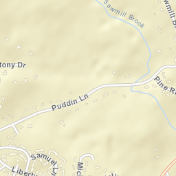 Conantville Connecticut Street Map