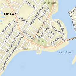 Onset Street Map