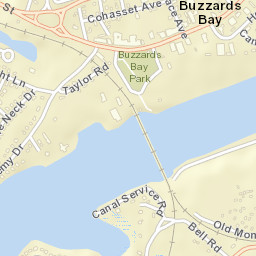 Buzzards Bay Street Map