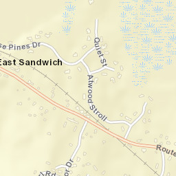 East Sandwich Street Map